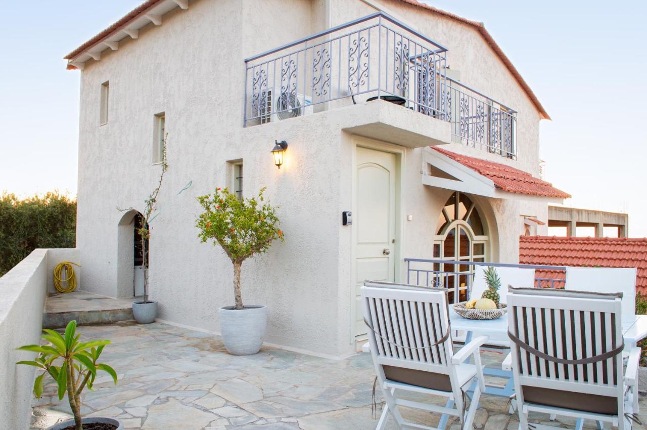 Adorable Country House With Sea & Church View! Kokkini Hani 외부 사진